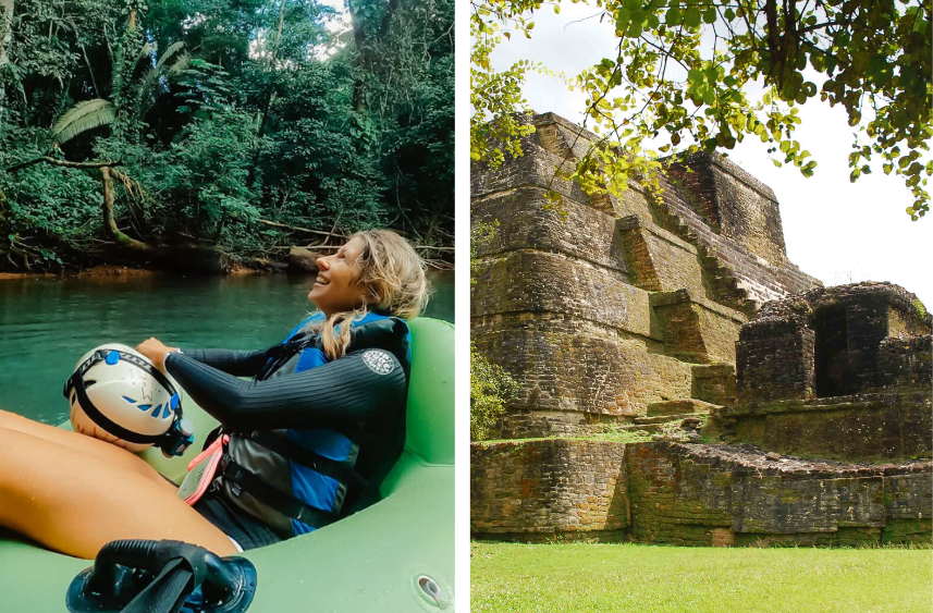 Cave Tubing and Altun Ha Combo Tour with Earrthbound Expeditions
